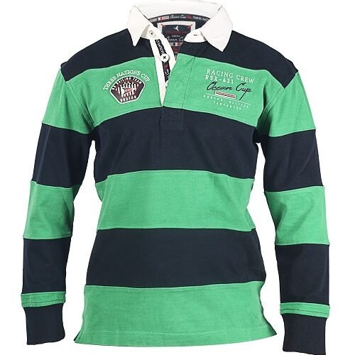 Kid's Long Sleeve Rugby Polo
