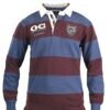 Kids Long Sleeve Rugby Polo nak812