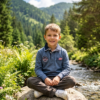 Kid's Long Sleeve Rugby Polo