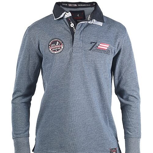 Kid's Long Sleeve Rugby Polo