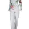 Ladies Full Body Jacket Trouser 99260 off white