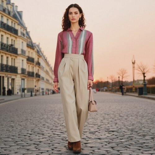 Ladies Long Sleeve Blouse