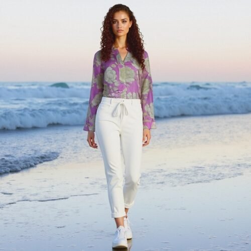 Ladies Long Sleeve Blouse
