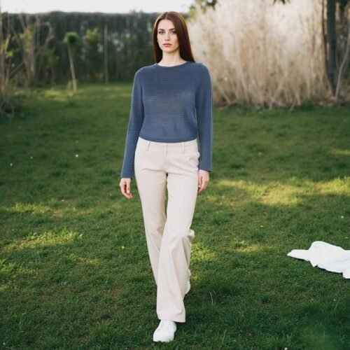 Ladies Long Sleeve Sweater