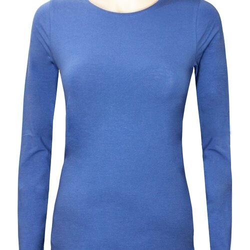Ladies Long Sleeve T-Shirt (Crew Neck)