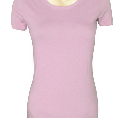 Ladies Short Sleeve T Shirt Crew Neck 025 4