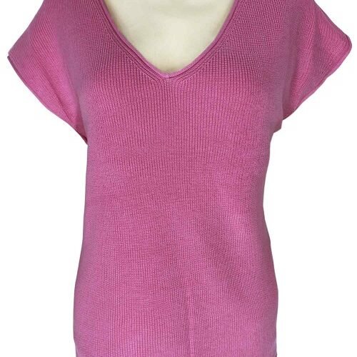 Ladies Sleeveless V-Neck Sweater