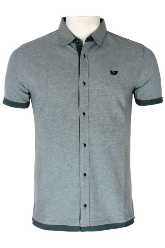 Our Own Branded Men's Short Sleeve Shirt — Style 485