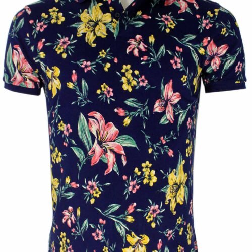 Our Own Branded Men's Short Sleeve AOP Polo Shirt