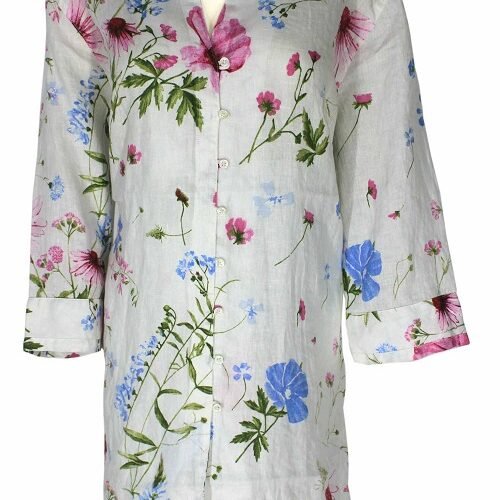 Ladies 3/4 Sleeve Long Blouse