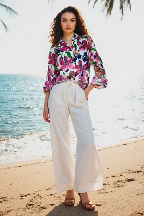 Ladies Long Sleeve Blouse