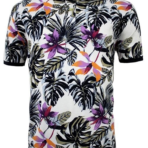 Men's short sleeve polo shirt