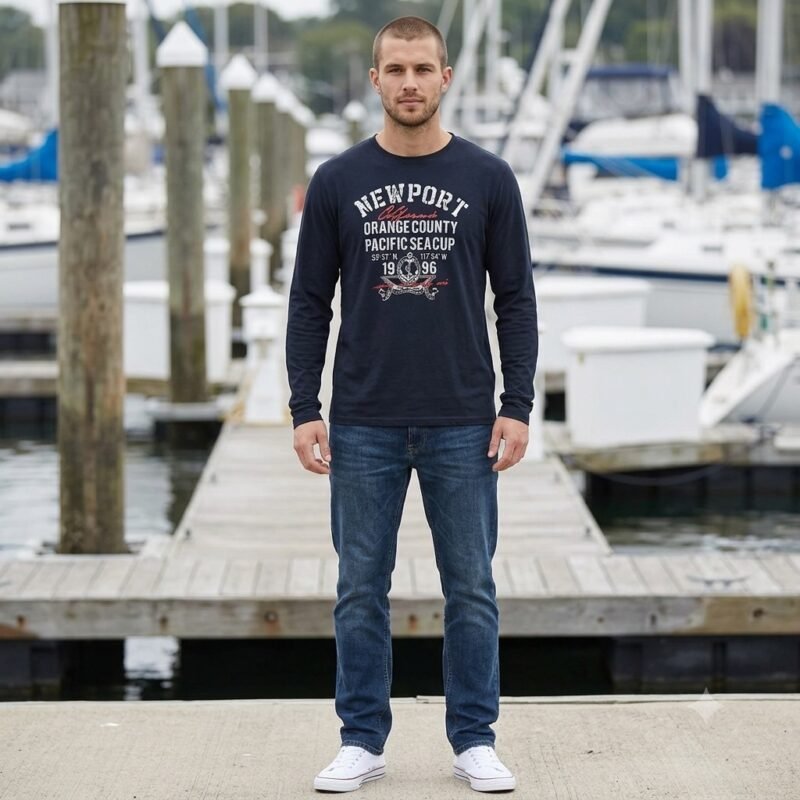 Men's Long Sleeve T-Shirt — Style 135120