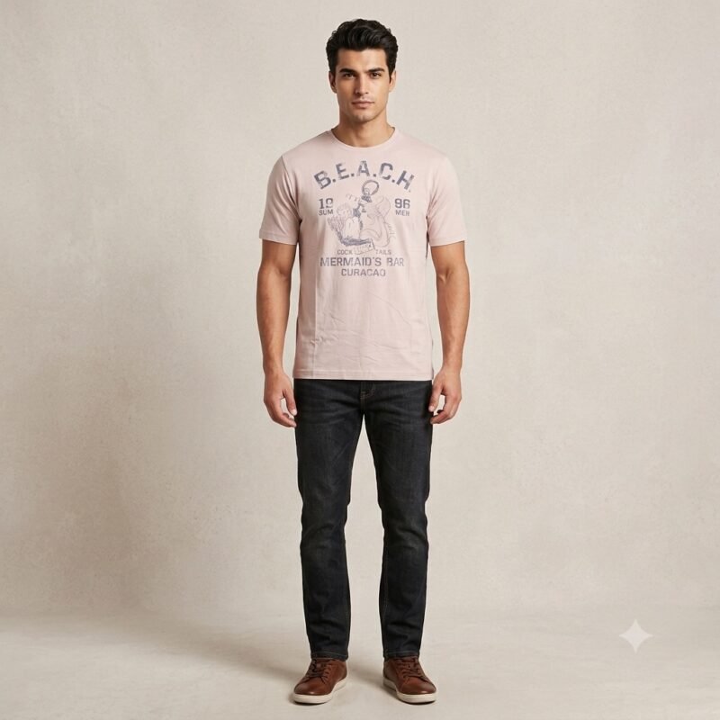 Men's Short Sleeve T-Shirt — Style 6