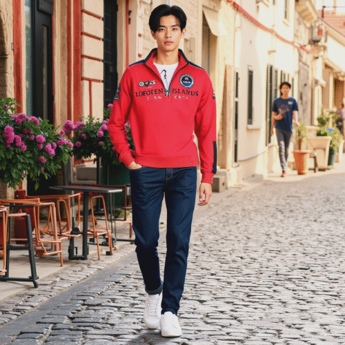 Men's Long Sleeve Sweat shirt