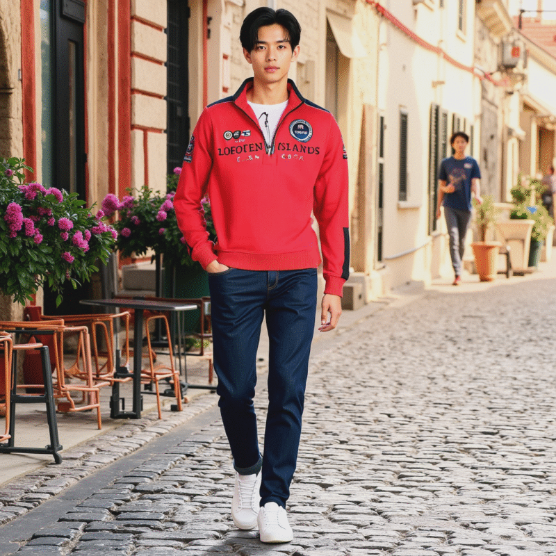 Men's Long Sleeve Sweat shirt — Style 145221