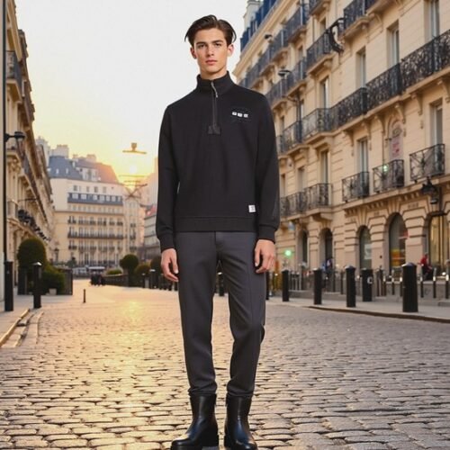 Men's Long Sleeve Sweat shirt