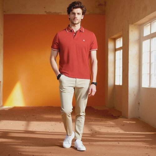 Men's Short Sleeve Polo Shirt