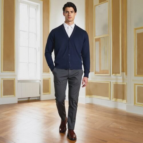 Men's Button Cardigan 161345