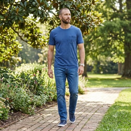 Men’s Short Sleeve T-Shirt (Crew Neck) — Men's Bangladesh sourcing