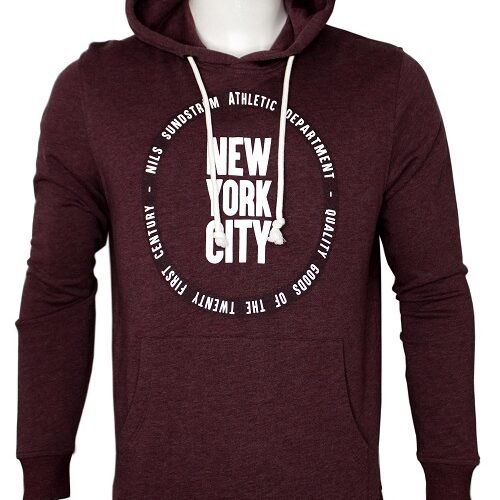 Men's Long Sleeve Sweat Shirt with Hood