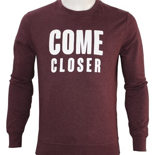 Men's long sleeve Sweat Shirt (Crew Neck)