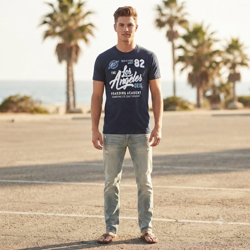 Men's Short Sleeve T-Shirt — Style 1579