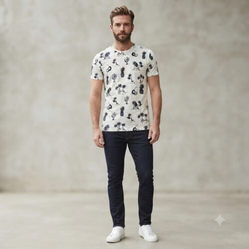 Men’s Short Sleeve T-Shirt (Crew Neck) — Men's Bangladesh sourcing