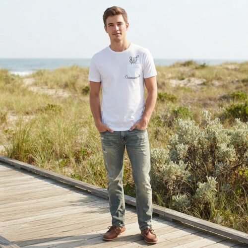 Men’s Short Sleeve T-Shirt (Crew Neck) — Men's Bangladesh sourcing