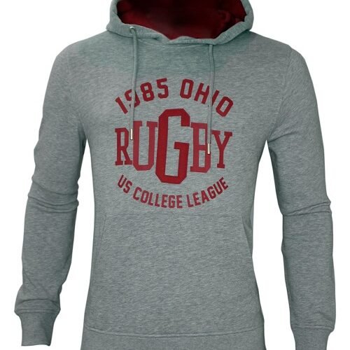Men's Long Sleeve Sweat Shirt with Hood
