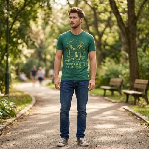 Men’s Short Sleeve T-Shirt (Crew Neck) — Men's Bangladesh sourcing