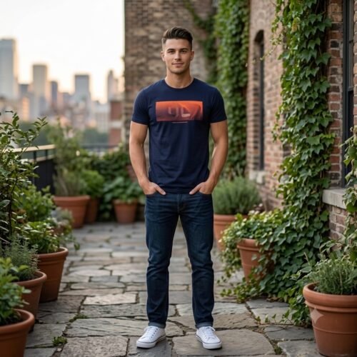 Men’s Short Sleeve T-Shirt (Crew Neck) — Men's Bangladesh sourcing