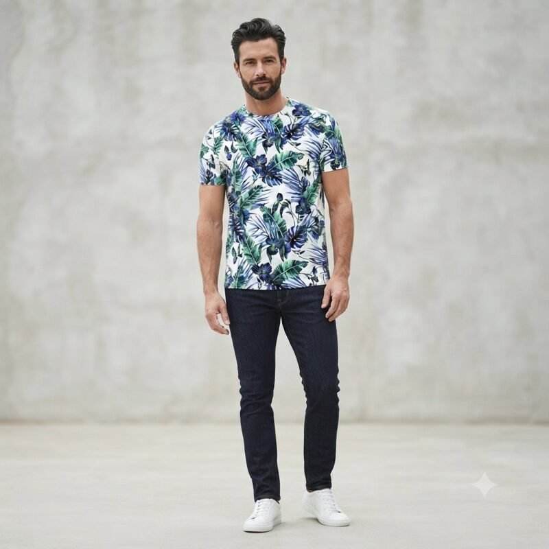 Men's Short Sleeve T-Shirt — Style 3