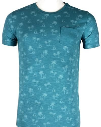Men's Short Sleeve T-shirt AOP chest pocket