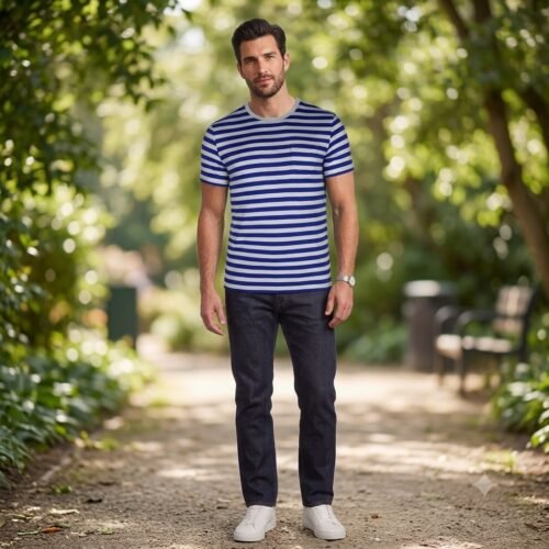 Men’s Short Sleeve T-Shirt with Chest Pocket — Men's Bangladesh sourcing
