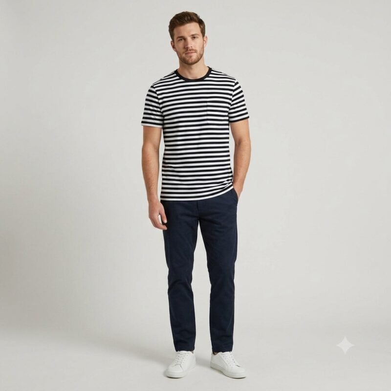 Men's Short Sleeve T-Shirt — Style 1599