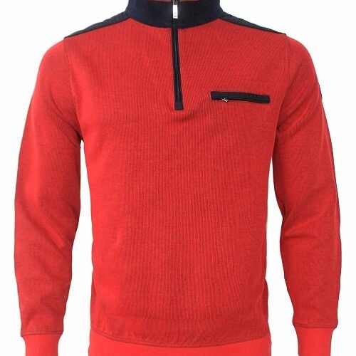 Men's Selanik Mock Zip Sweat shirt
