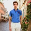 Men's short sleeve polo shirt