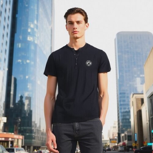 Men's Short Sleeve Serafino