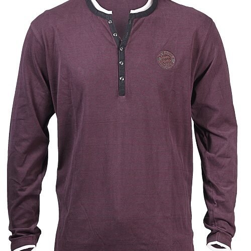 Men's Long Sleeve Serafino