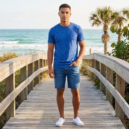 Men’s Short Sleeve T-Shirt (Crew Neck) — Men's Bangladesh sourcing