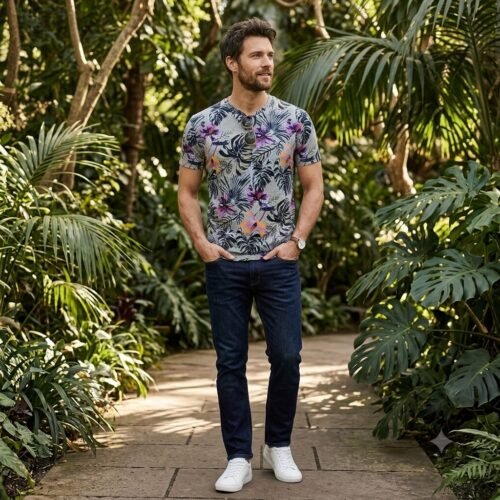 Men’s Short Sleeve T-Shirt (Crew Neck) — Men's Bangladesh sourcing