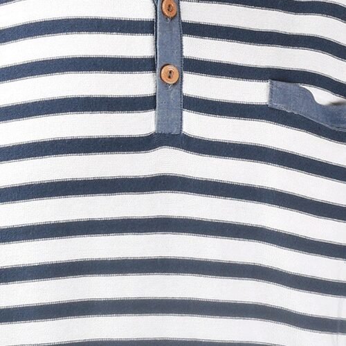 Mans Pullover with Button Placket and Hood 1