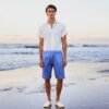 Mens Barmuda Short Pant 5719 blue 2