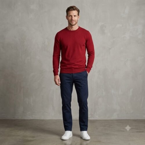Men's Crew Neck Pullover — Style 161346