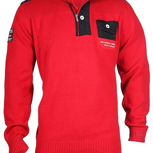 Men's Mock Neck Pullover