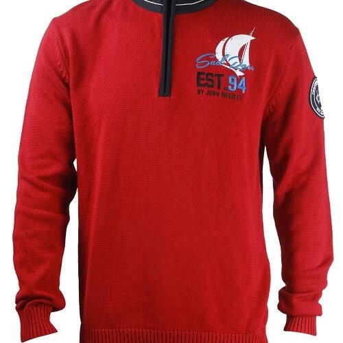 Men's Mock Neck Pulover