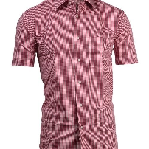 Men's Short Sleeve Kent Collar Shirt