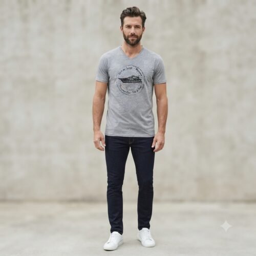 Men’s Short Sleeve T-Shirt (Crew Neck) — Men's Bangladesh sourcing