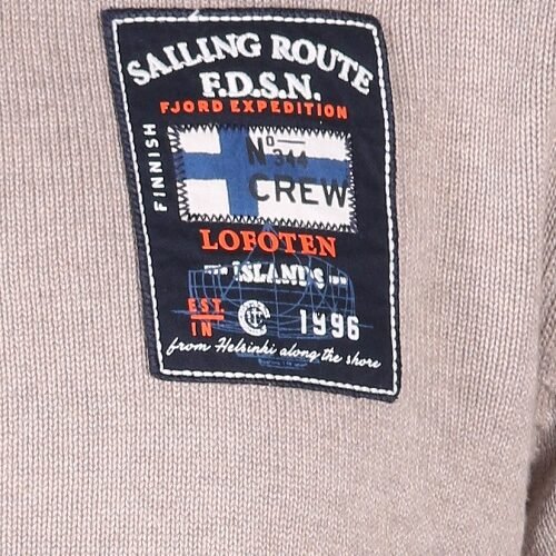Mens Sweater with Full Zipper Placket 2